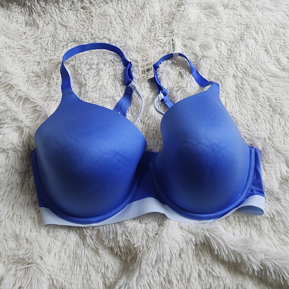 Aerie Sunnie Full Coverage 2 Tone Blue Bra Size 38DD New With Tags